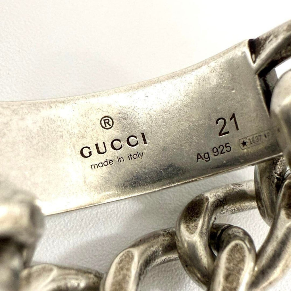 Gucci Silver 925 Band Ring (Pre-Owned)