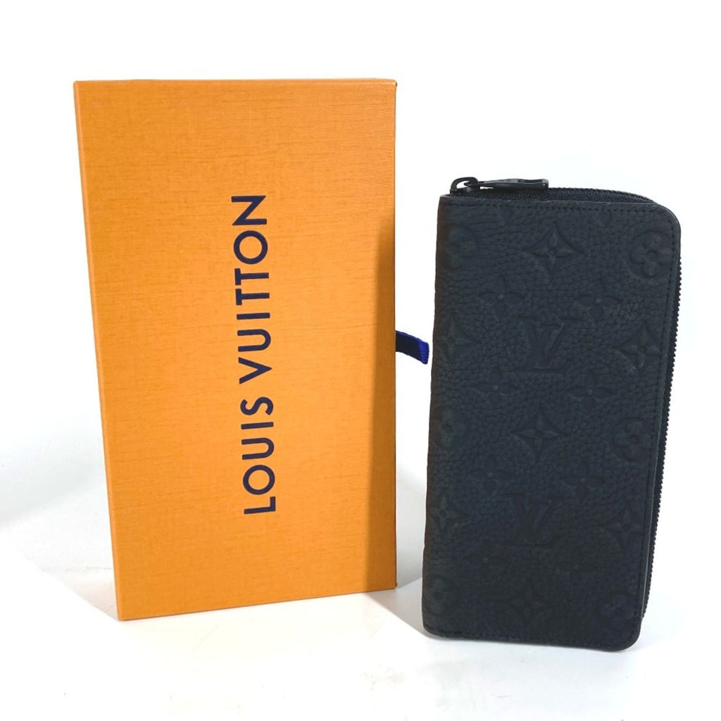Louis Vuitton Monogram Black Monogram Noir Monogram Long Bill Wallet
