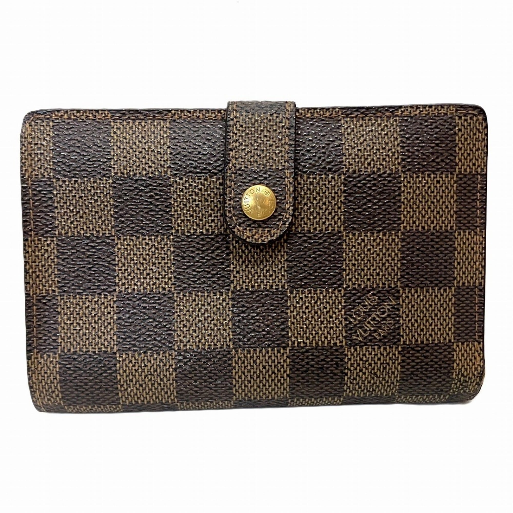 Louis Vuitton Monogram Brown Damier Canvas Damier Canvas Wallet