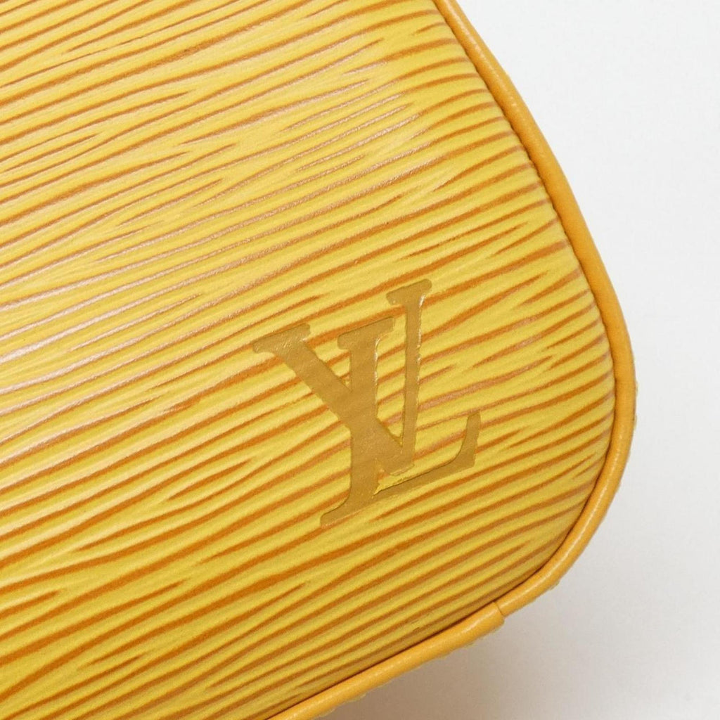 Louis Vuitton Yellow Leather Handbag