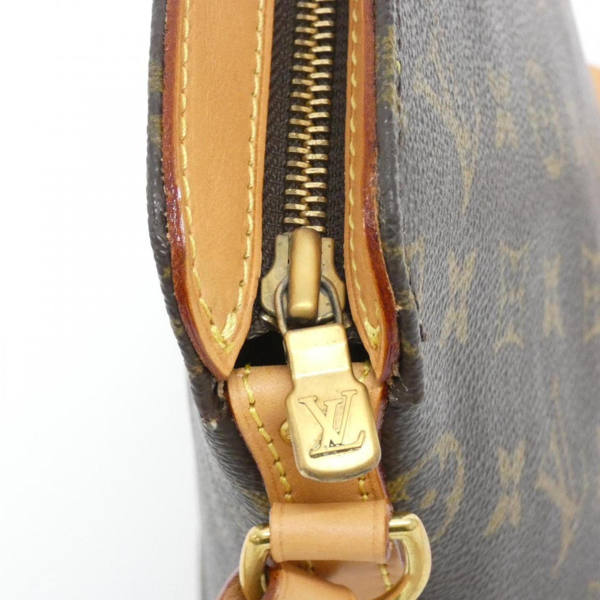 Louis Vuitton Marron Coated Canvas Shoulder Bag