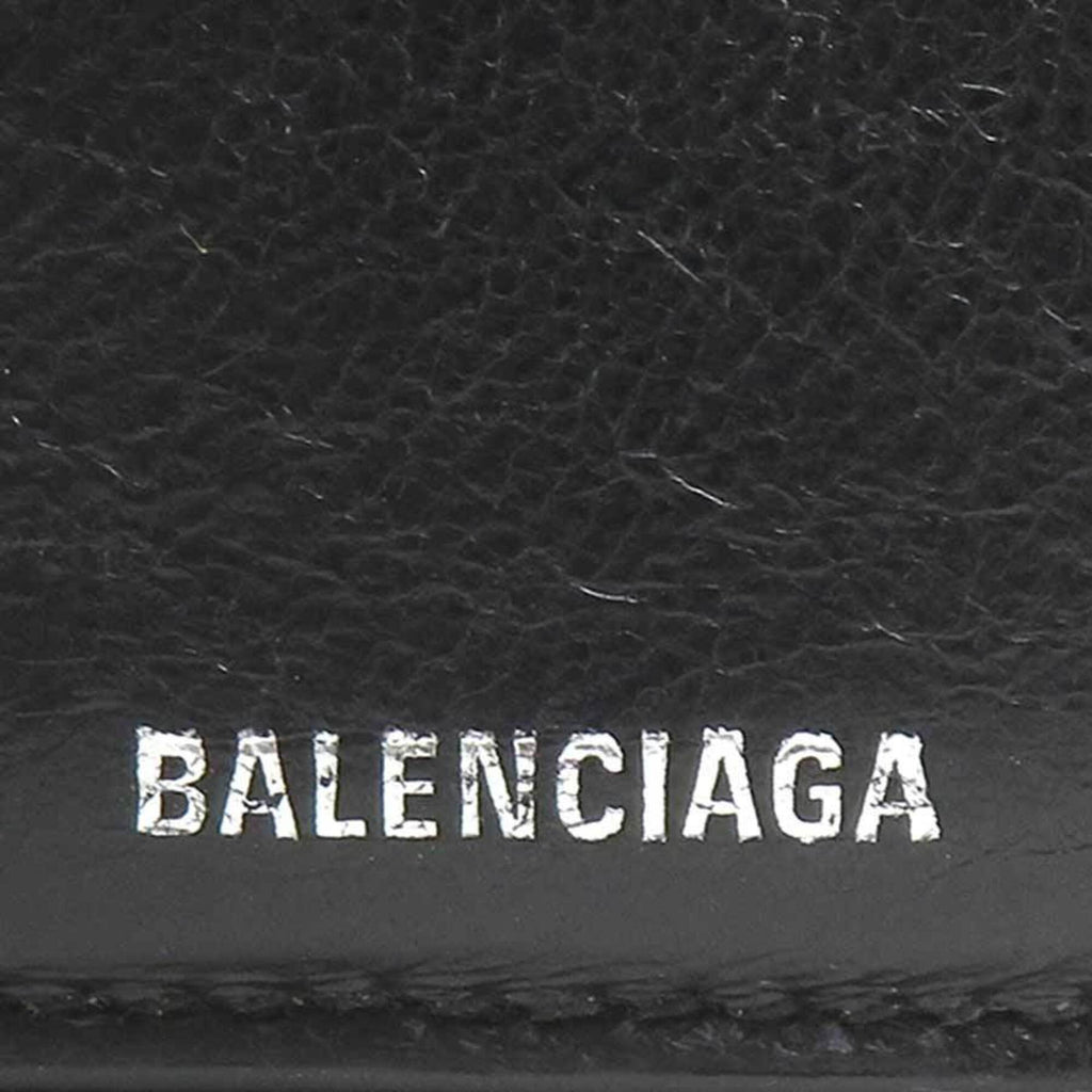 Balenciaga Black Leather Wallet (Bi-Fold)