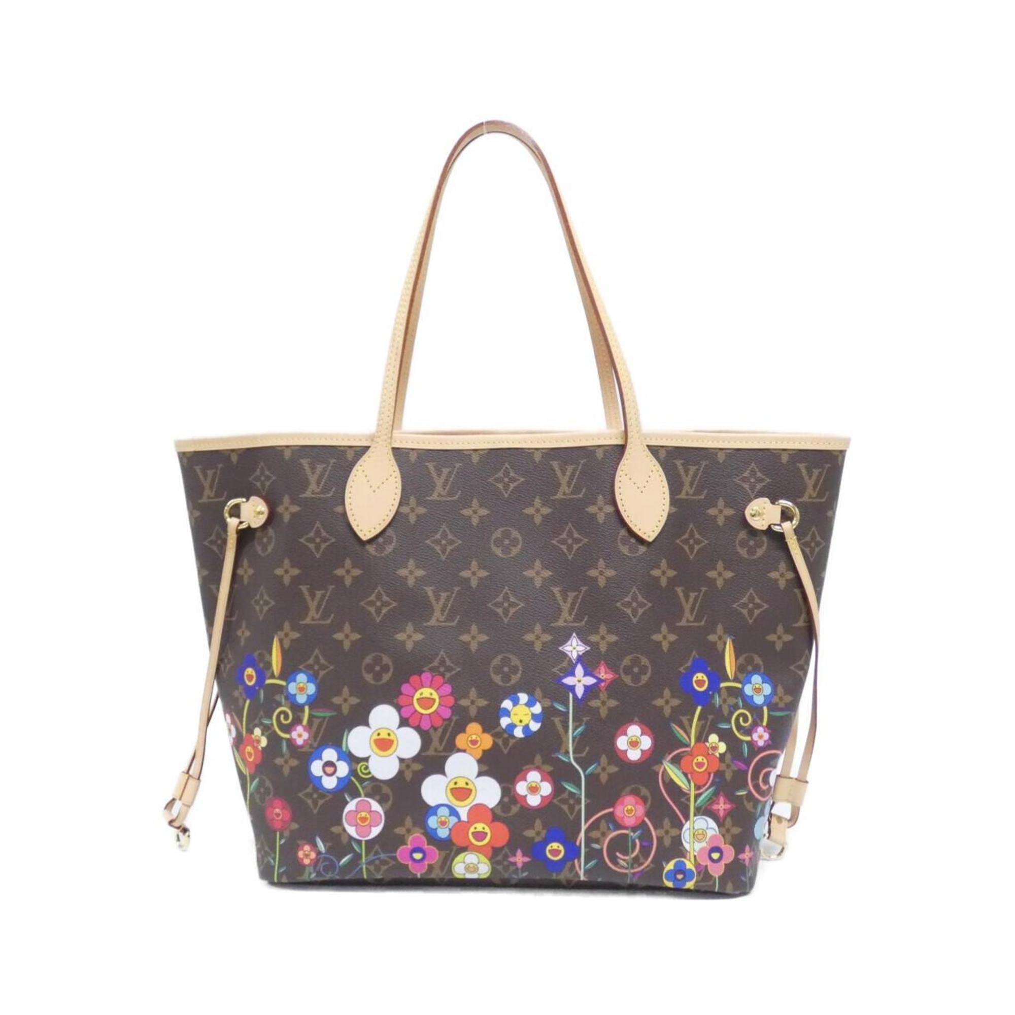Louis Vuitton Marron Coated Canvas Handbag
