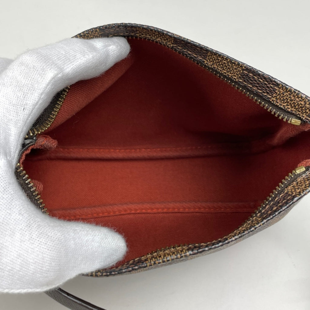 Louis Vuitton Brown Damier Canvas Pouch