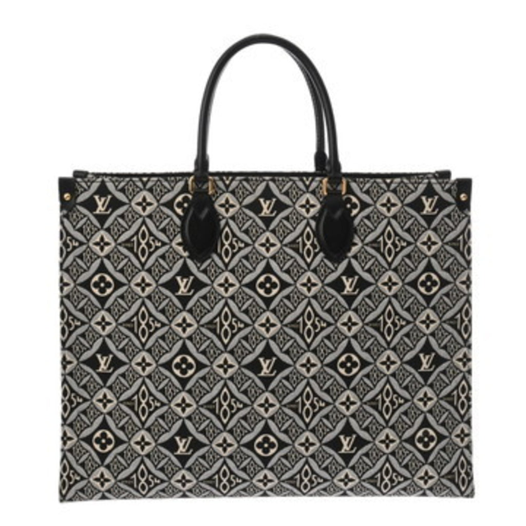 Louis Vuitton Black White Monogram Handbag