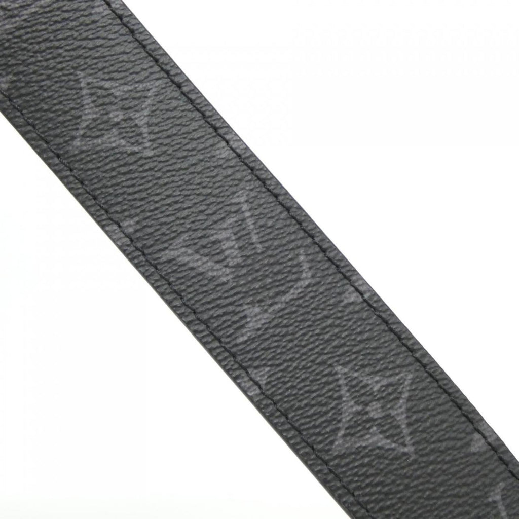 Louis Vuitton Taigarama Black Coated Canvas Leather Shoulder Bag