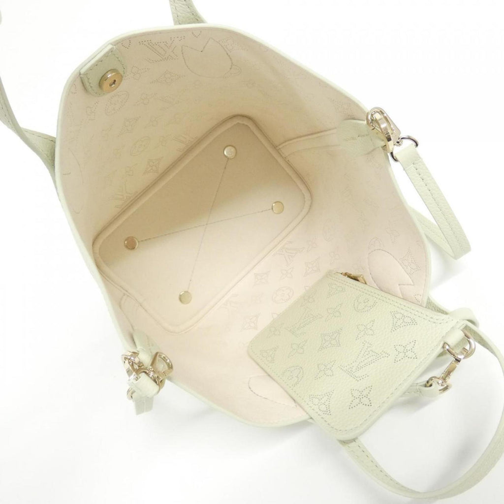 Louis Vuitton Green Leather Handbag Pouch