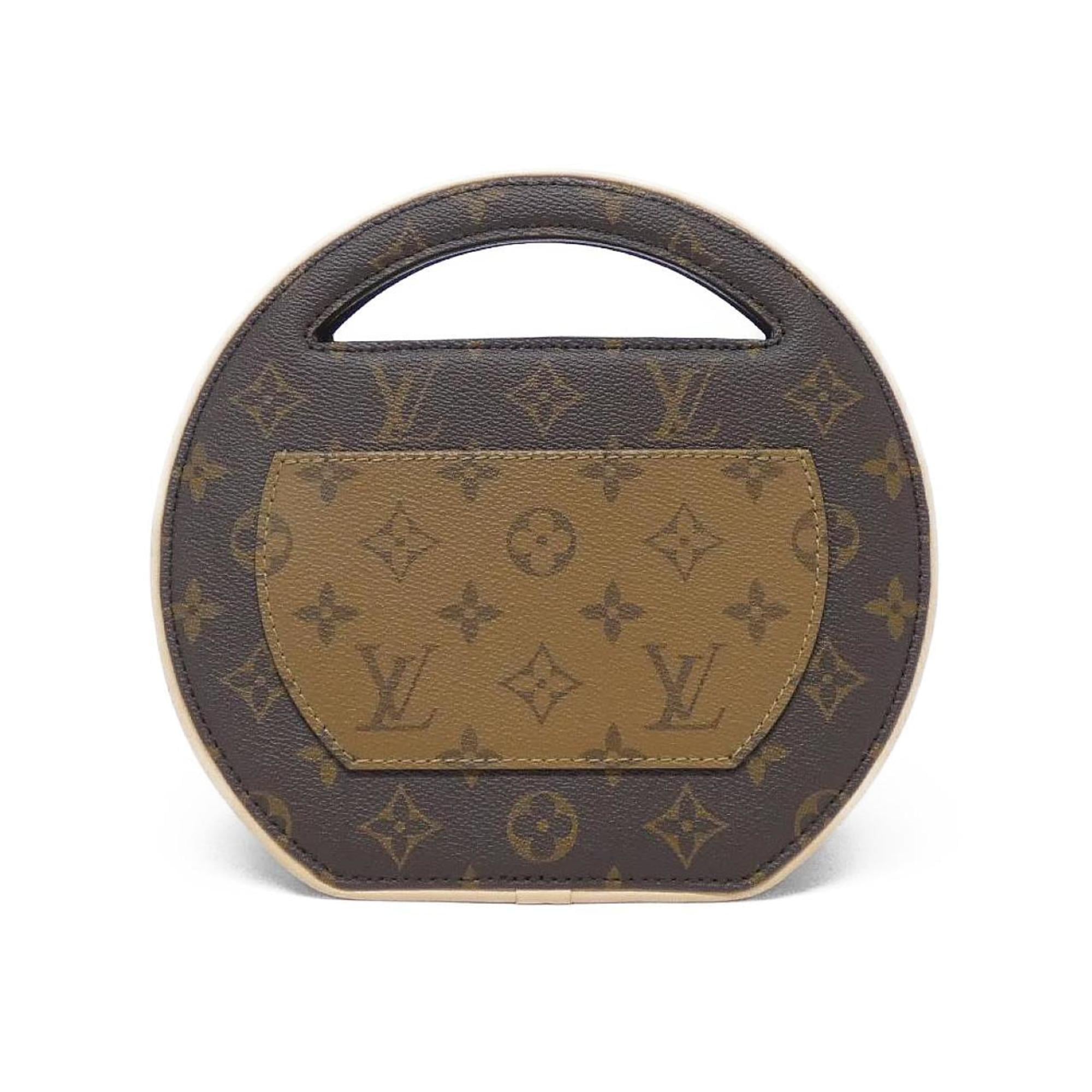Louis Vuitton Marron Coated Canvas Shoulder Bag