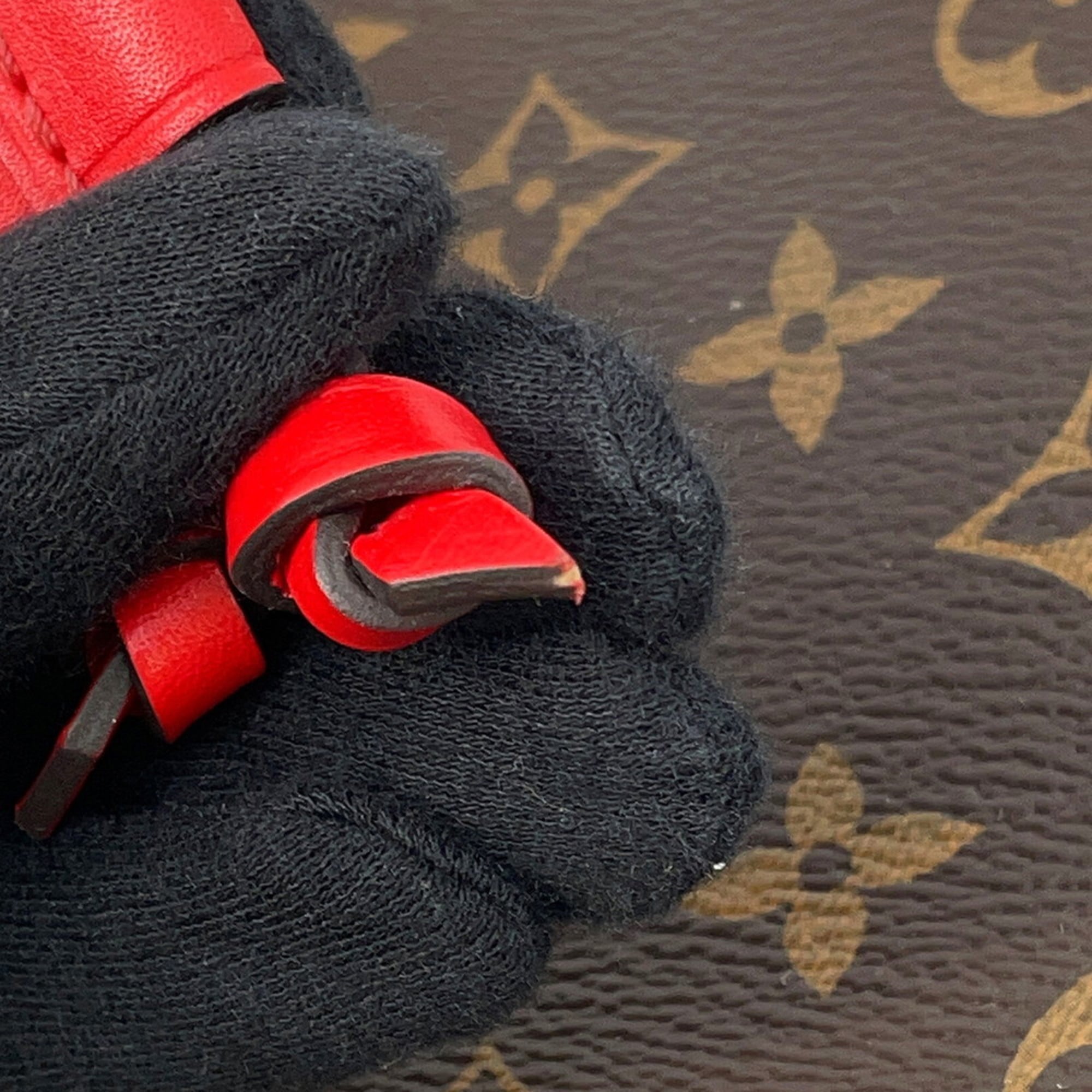 Louis Vuitton Brown Coquelicots Monogram Shoulder Bag