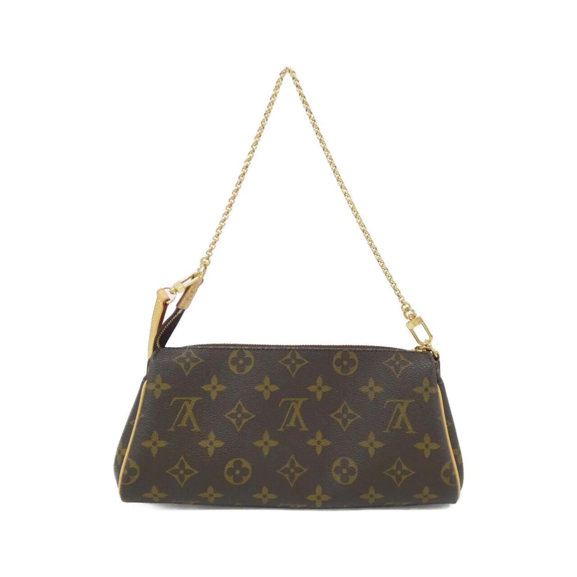 Louis Vuitton Brown Coated Canvas Shoulder Bag