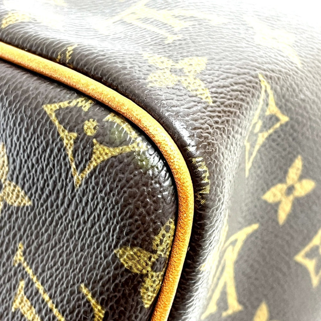 Louis Vuitton Brown Monogram Canvas Boston Bag Handbag