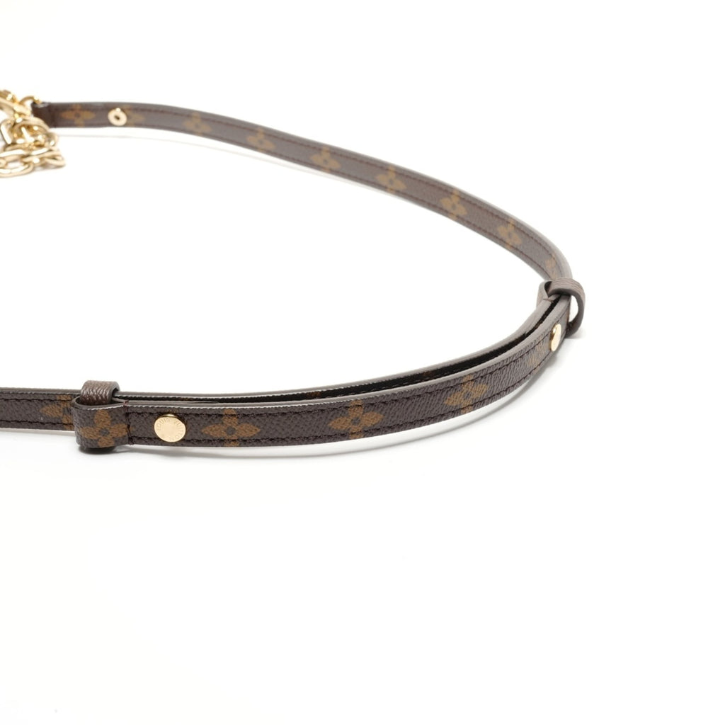 Louis Vuitton Brown Monogram Pochette Shoulder Bag