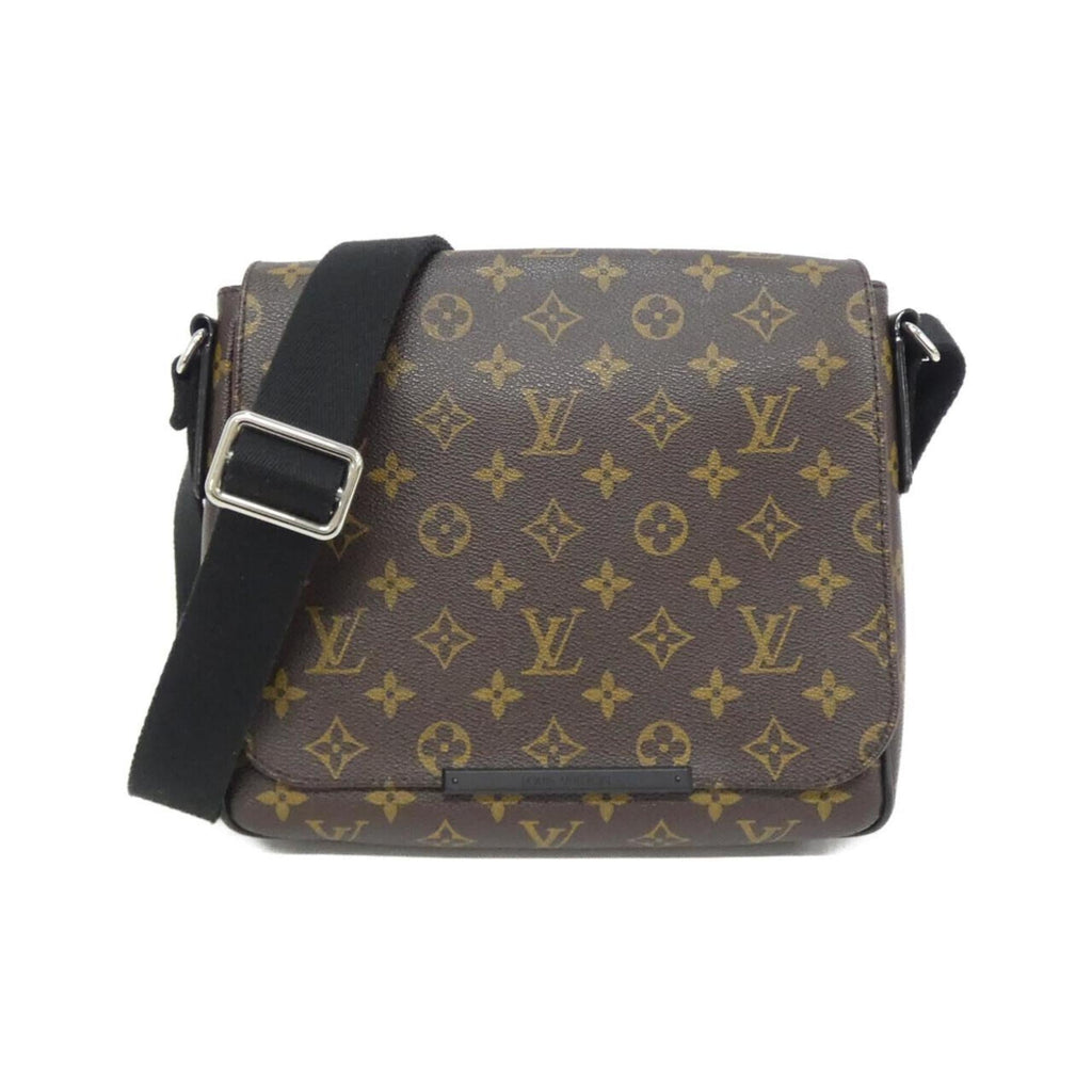 Louis Vuitton Monogram Macassar Marron Coated Canvas Shoulder Bag