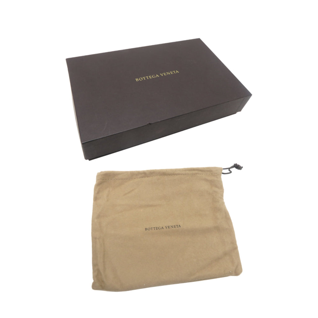 Bottega Veneta Brown Leather Long Wallet (Bi-Fold)
