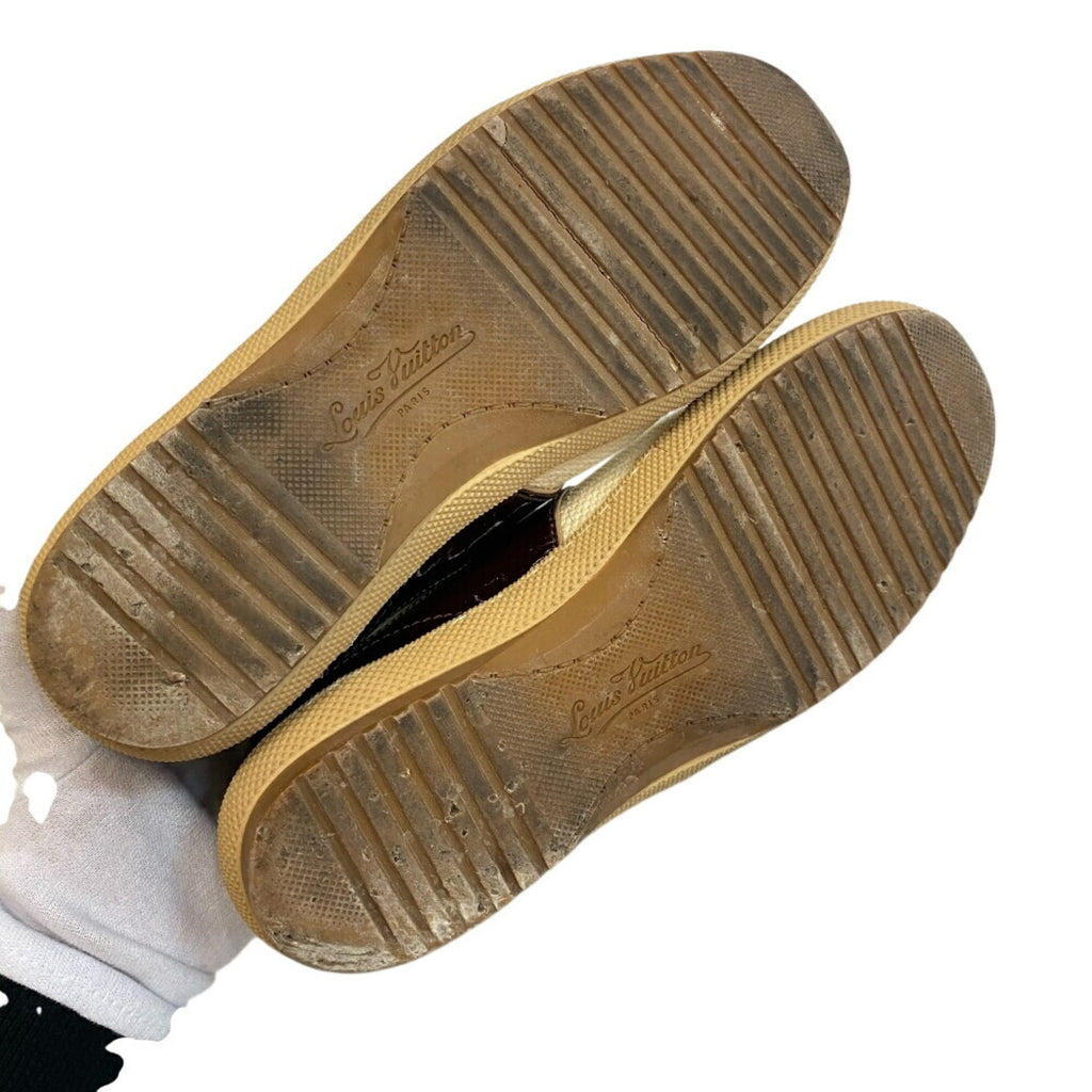 Louis Vuitton Brown White Sneakers