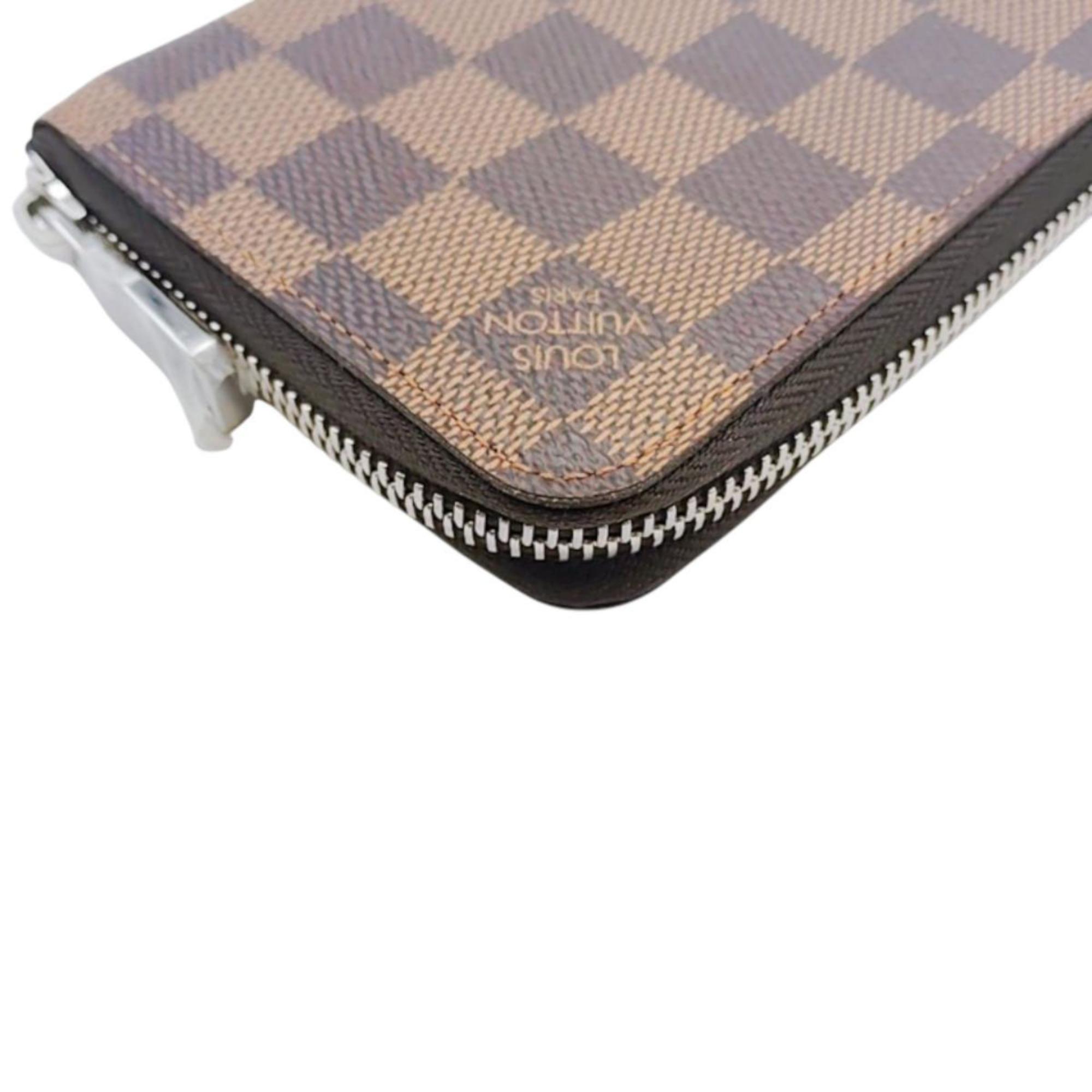 Louis Vuitton Brown Damier Canvas Damier Canvas Long Wallet
