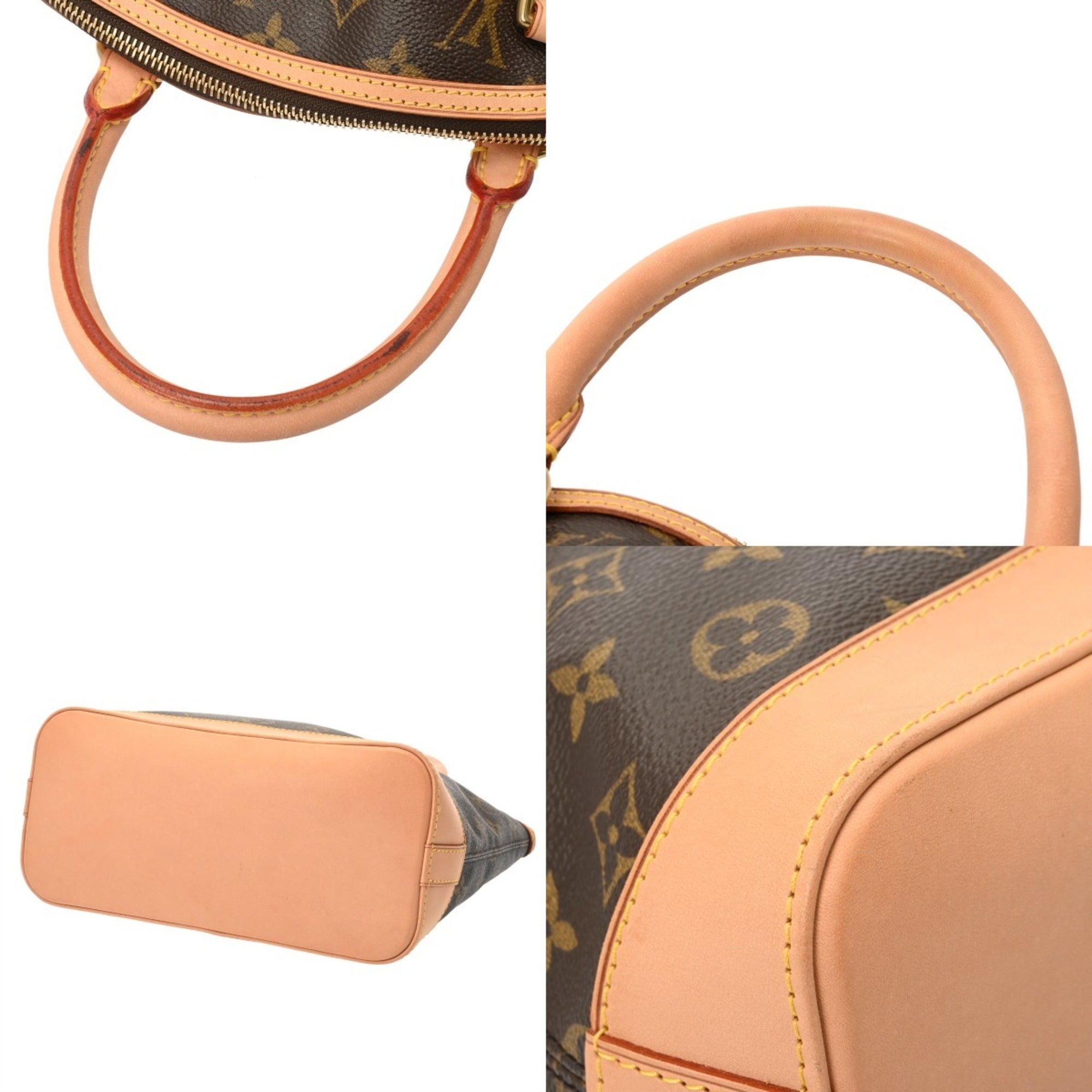 Louis Vuitton Brown Monogram Canvas Handbag