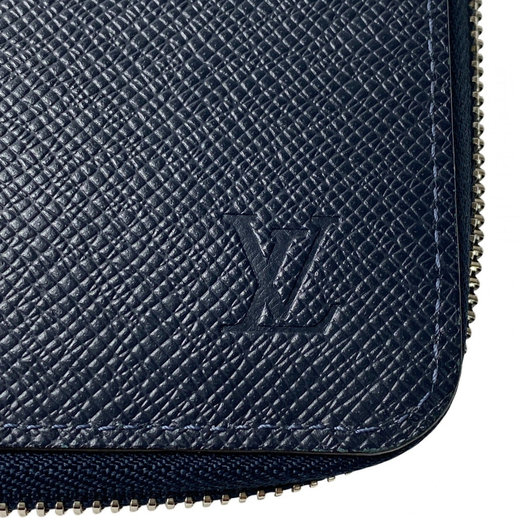 Louis Vuitton Navy Leather Long Wallet