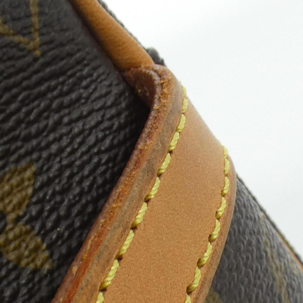 Louis Vuitton Monogram Marron Coated Canvas Shoulder Bag