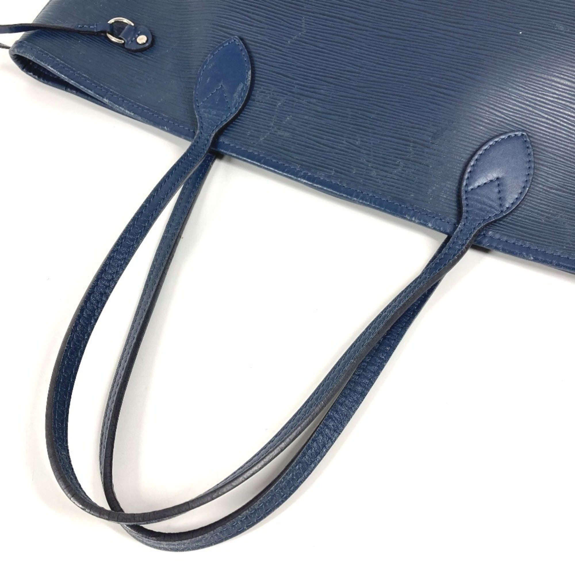Louis Vuitton Epi Navy Epi Leather Shoulder Bag Tote Bag