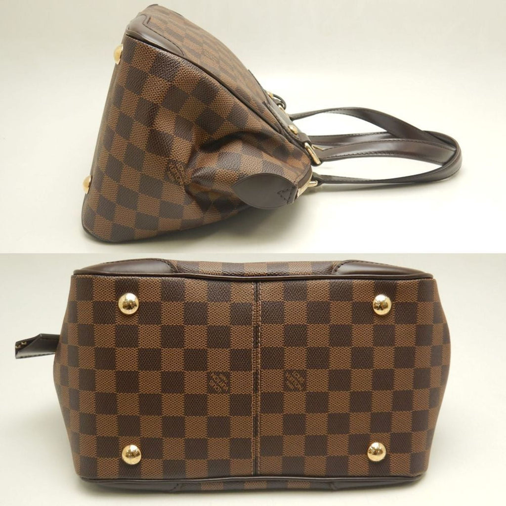 Louis Vuitton Damier Canvas Ebene Damier Canvas Handbag