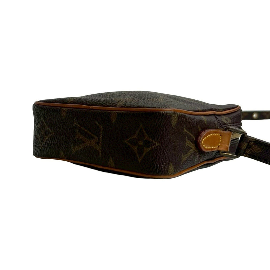 Louis Vuitton Brown Leather Pvc Pochette Shoulder Bag