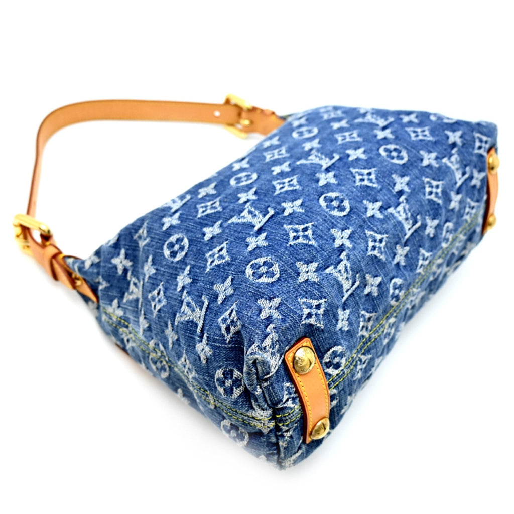 Louis Vuitton Blue Monogram Denim Shoulder Bag