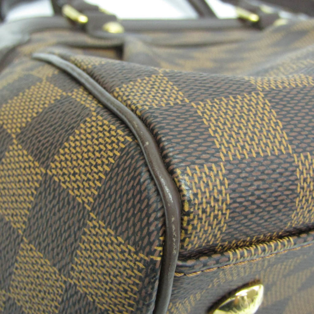 Louis Vuitton Damier Ebene Damier Canvas Handbag Shoulder Bag