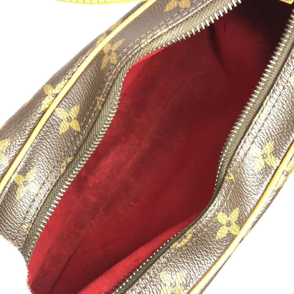 Louis Vuitton Marron Coated Canvas Shoulder Bag