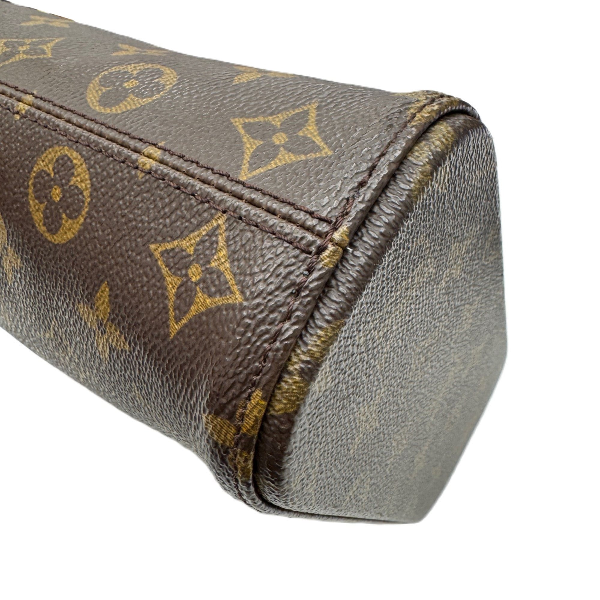 Louis Vuitton Brown Monogram Canvas Handbag