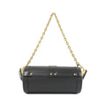 Louis Vuitton Black Leather Shoulder Bag