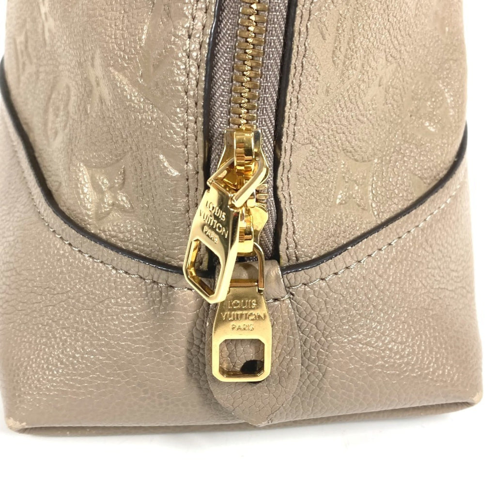 Louis Vuitton Beige Monogram Empreinte Leather Handbag Tote Bag