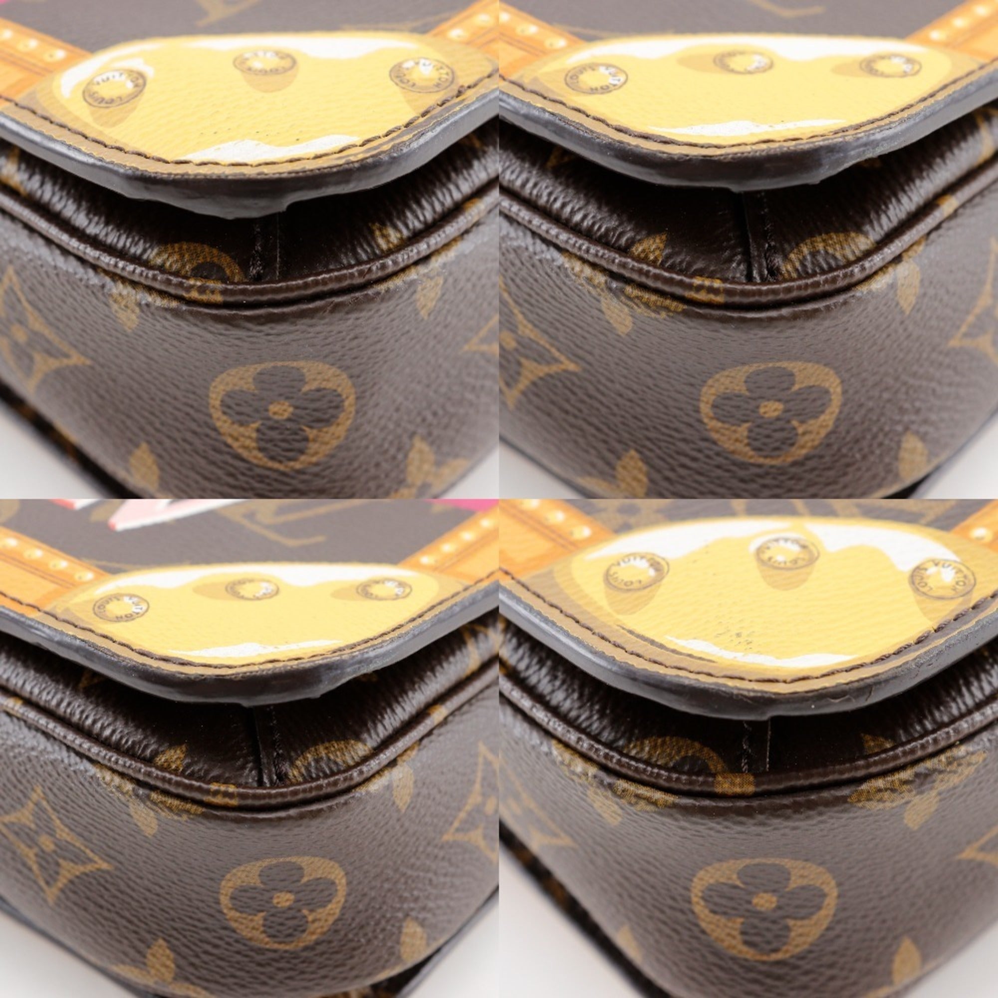 Louis Vuitton Brown Monogram Pochette Shoulder Bag