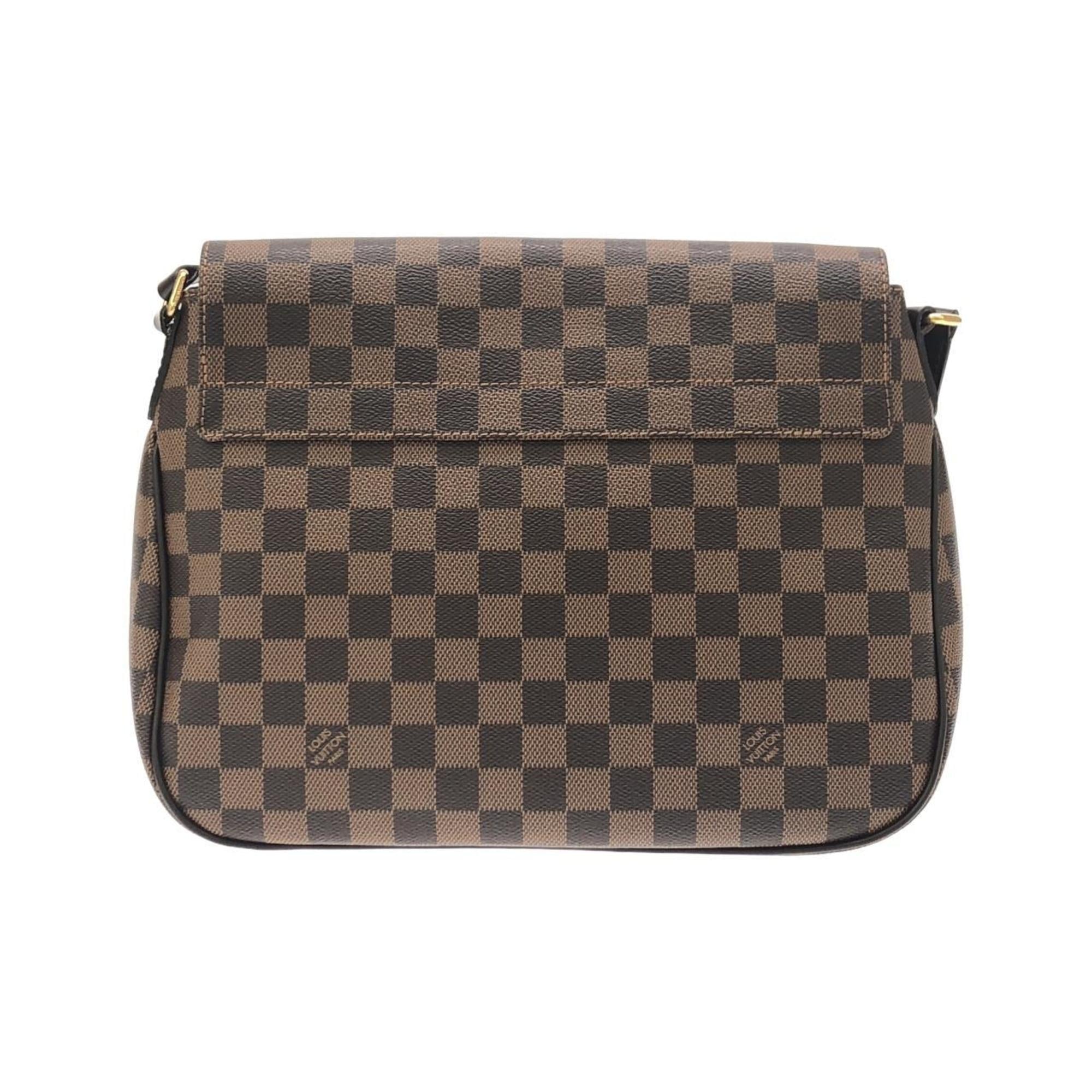 Louis Vuitton Damier Canvas Ebene Coated Canvas Shoulder Bag