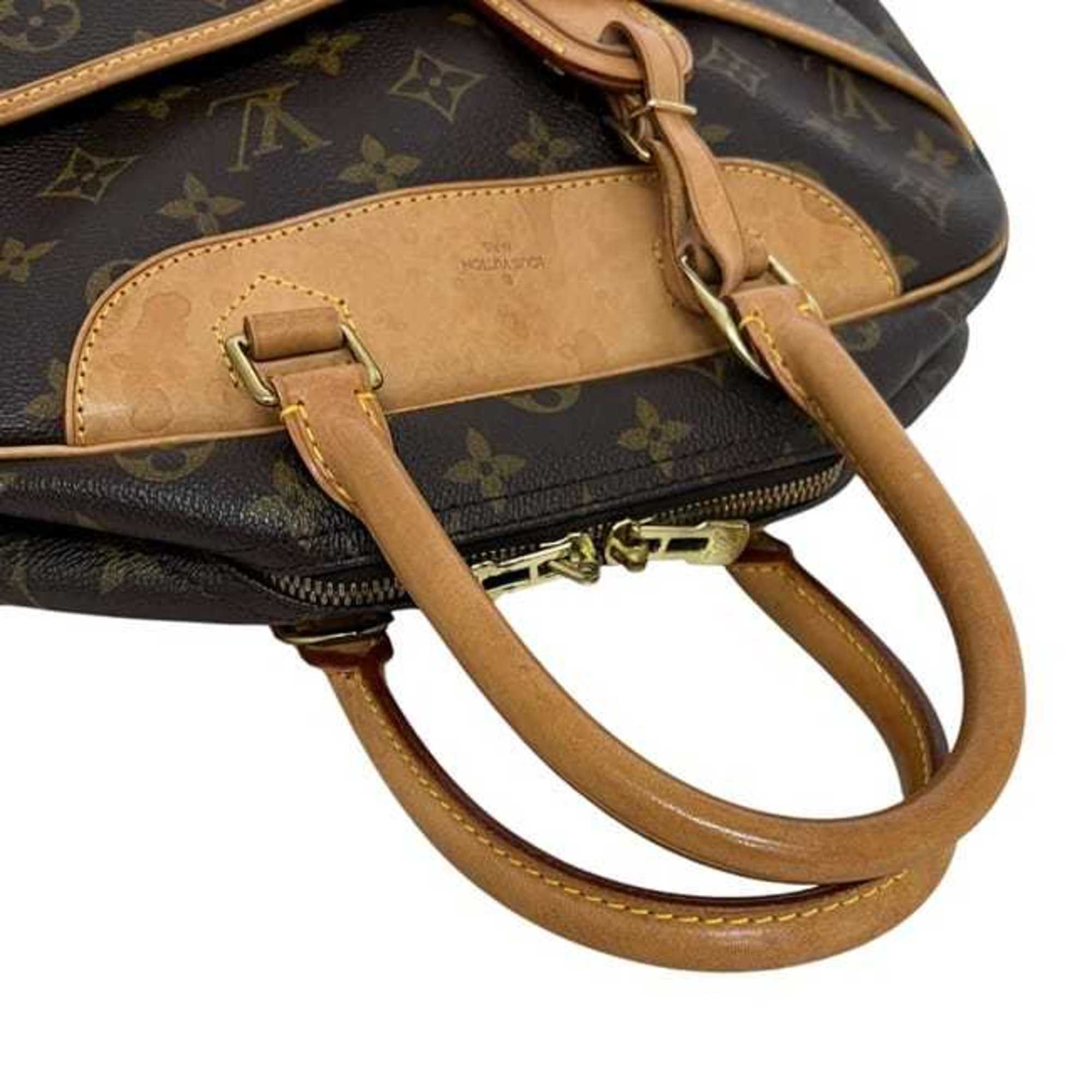 Louis Vuitton Monogram Brown Monogram Leather Boston Bag Handbag