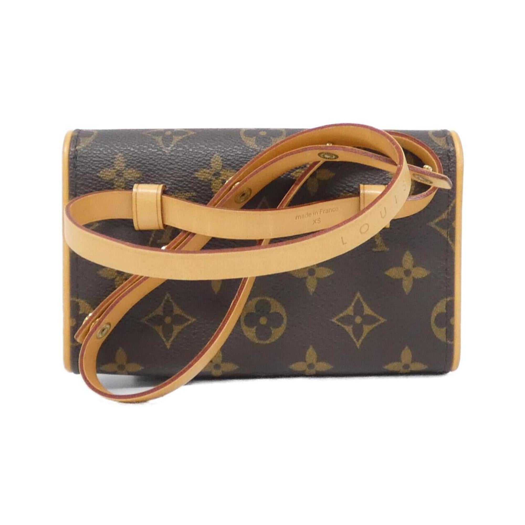 Louis Vuitton Brown Coated Canvas Fanny Pack Pochette
