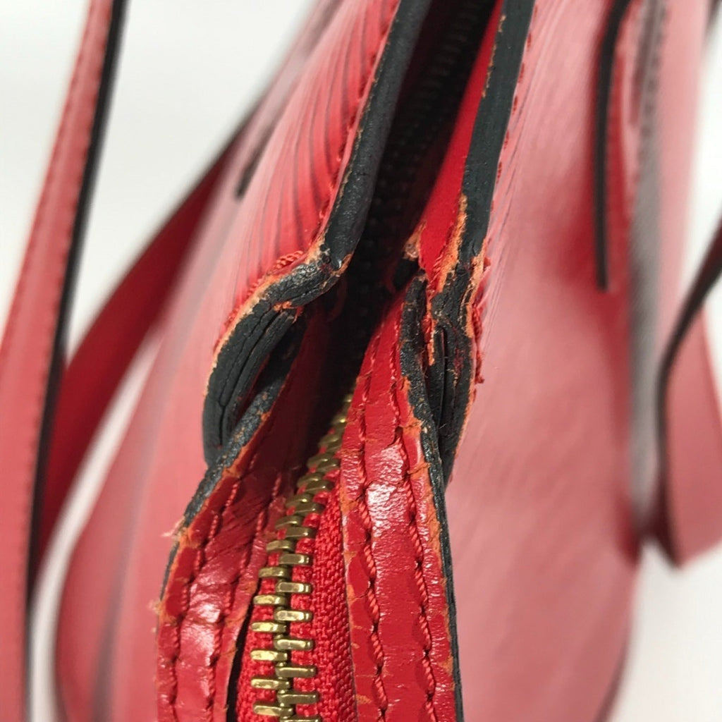 Louis Vuitton Castilian Red Red Color Epi Leather Shoulder Bag