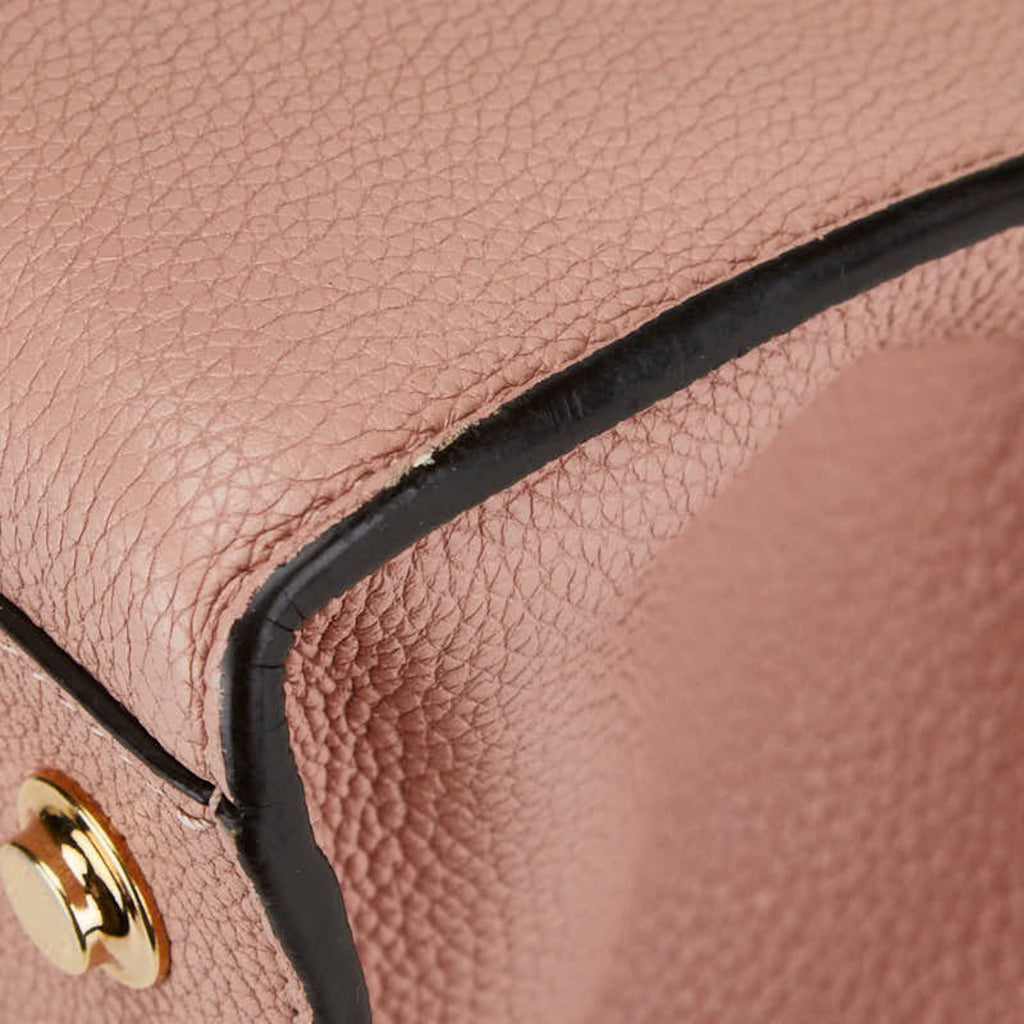Louis Vuitton Beige Noir Vanilla Leather Handbag Shoulder Bag