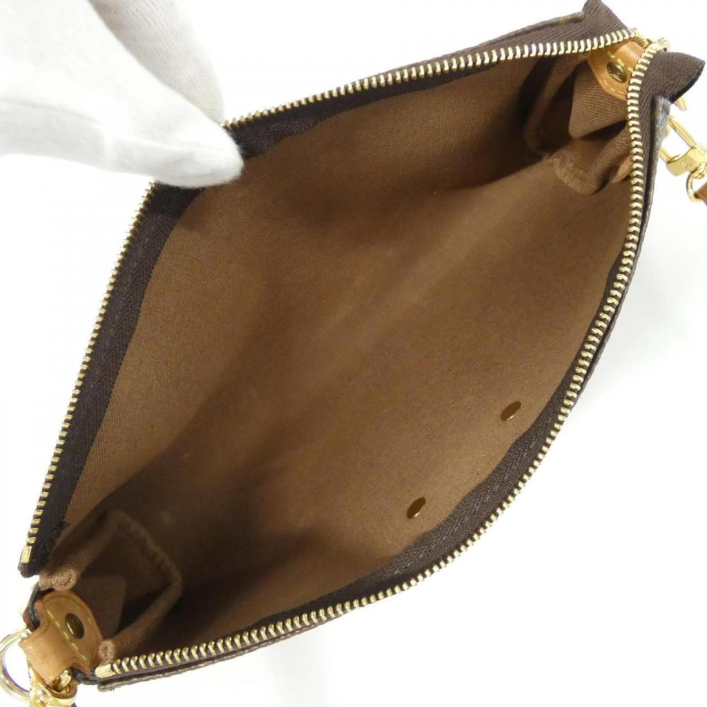 Louis Vuitton Marron Coated Canvas Shoulder Bag