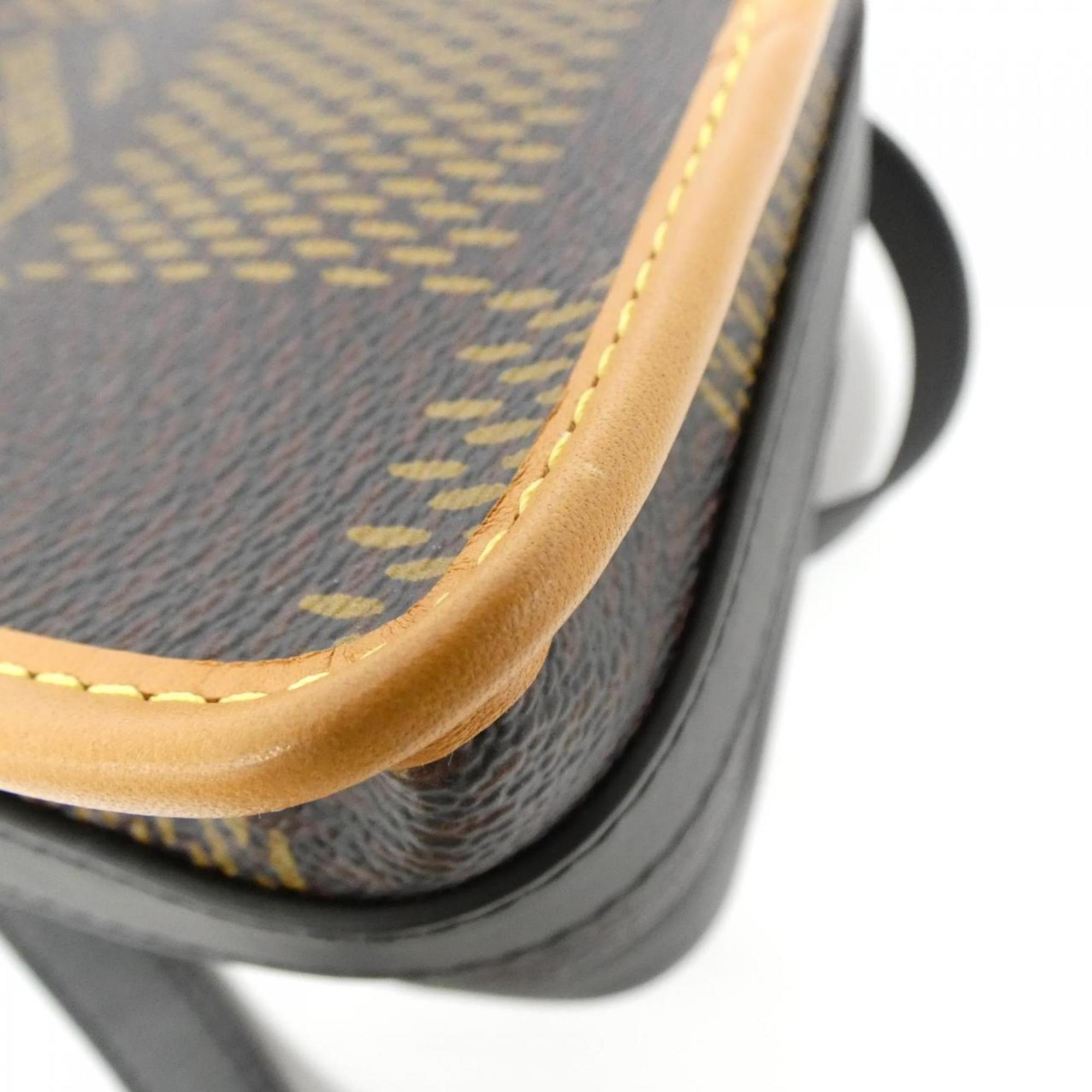 Louis Vuitton Ebene Coated Canvas Shoulder Bag