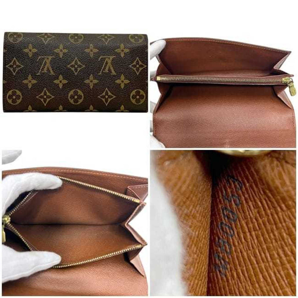 Louis Vuitton Monogram Brown Monogram Long Wallet