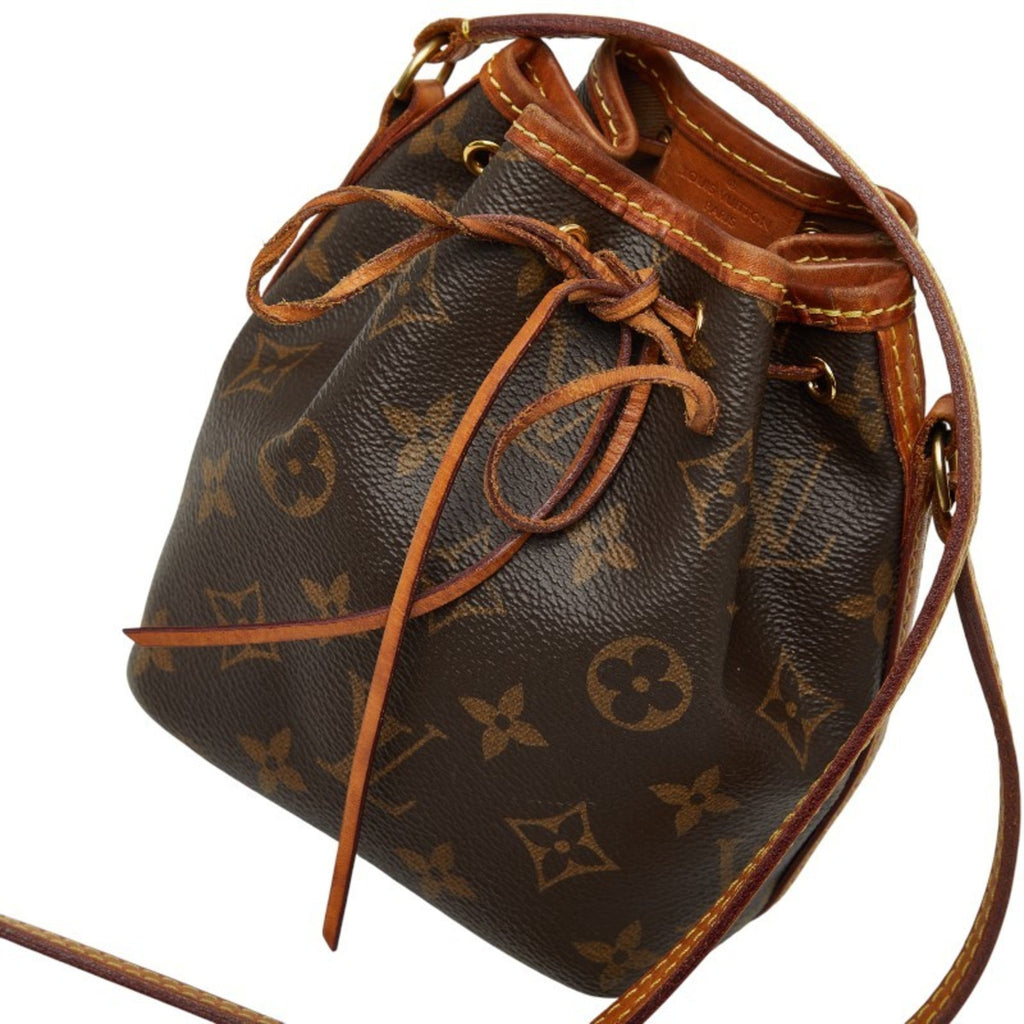 Louis Vuitton Brown Pvc Leather Shoulder Bag