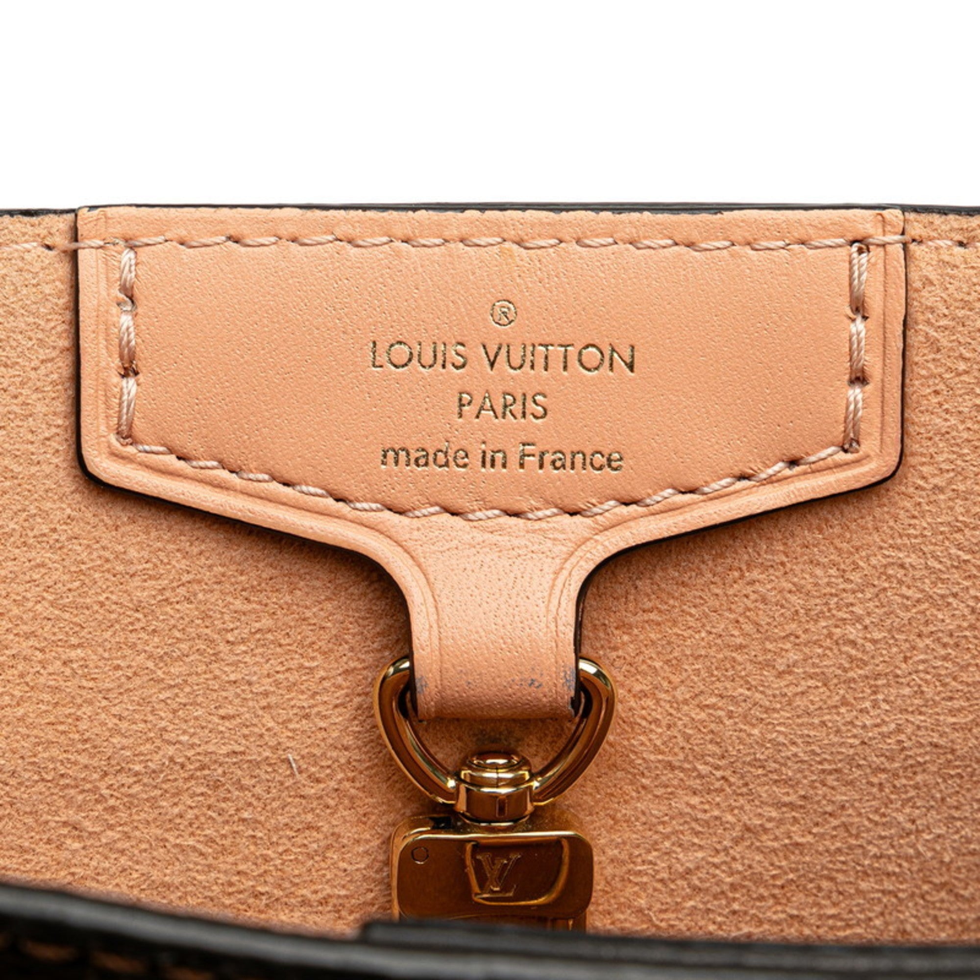 Louis Vuitton Brown Damier Canvas Pink Pvc Leather Shoulder Bag Tote Bag