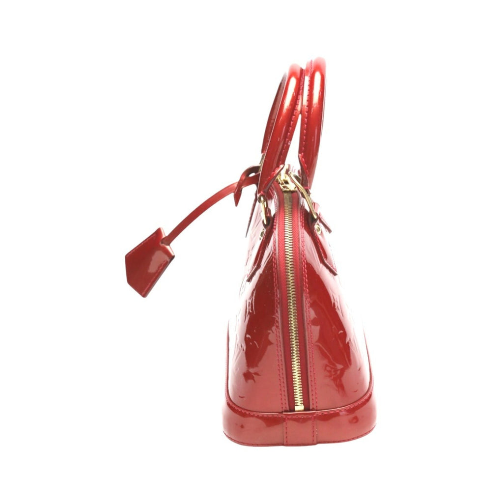 Louis Vuitton Monogram Vernis Red Color Monogram Vernis Handbag