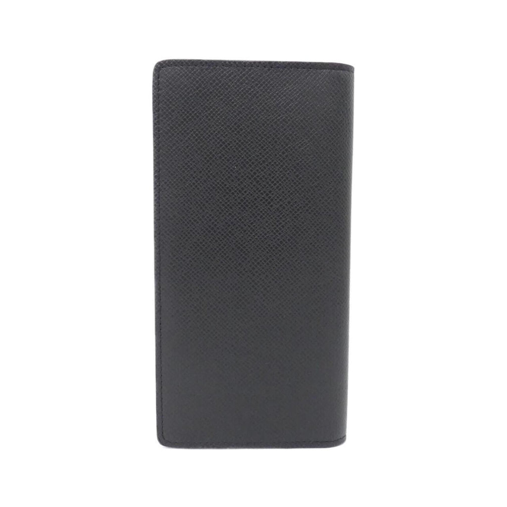 Louis Vuitton Black Blue Leather Long Wallet