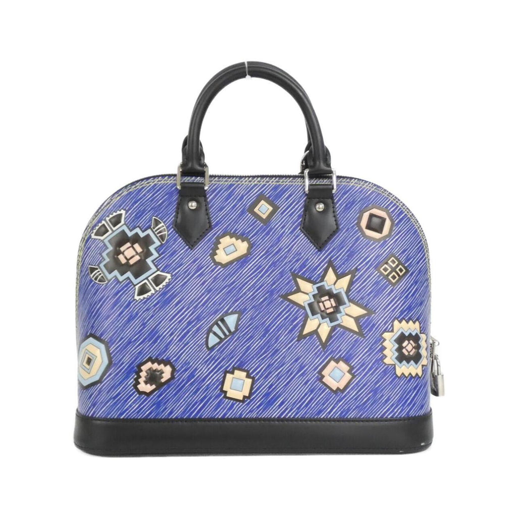 Louis Vuitton Blue Leather Handbag