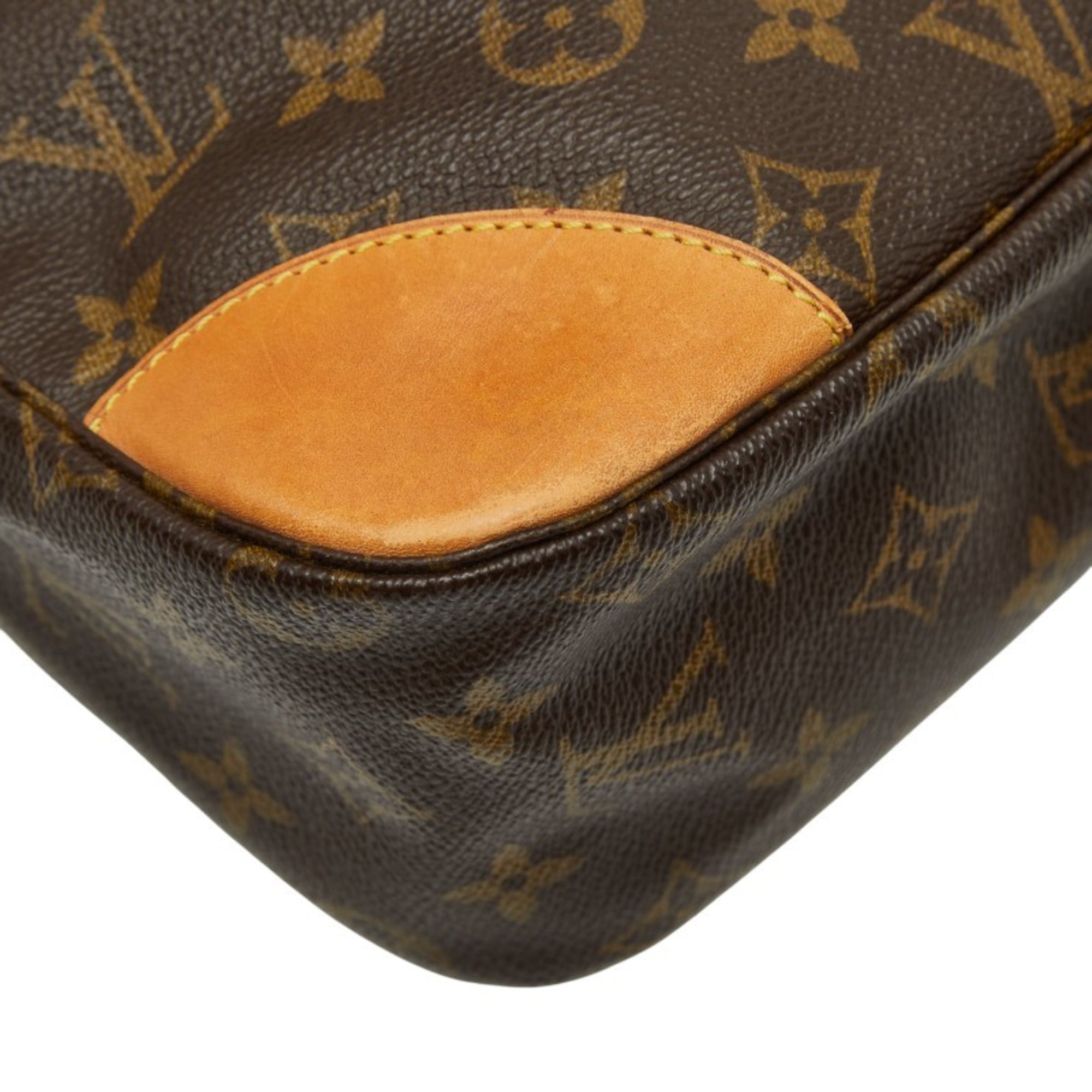 Louis Vuitton Brown Pvc Leather Shoulder Bag