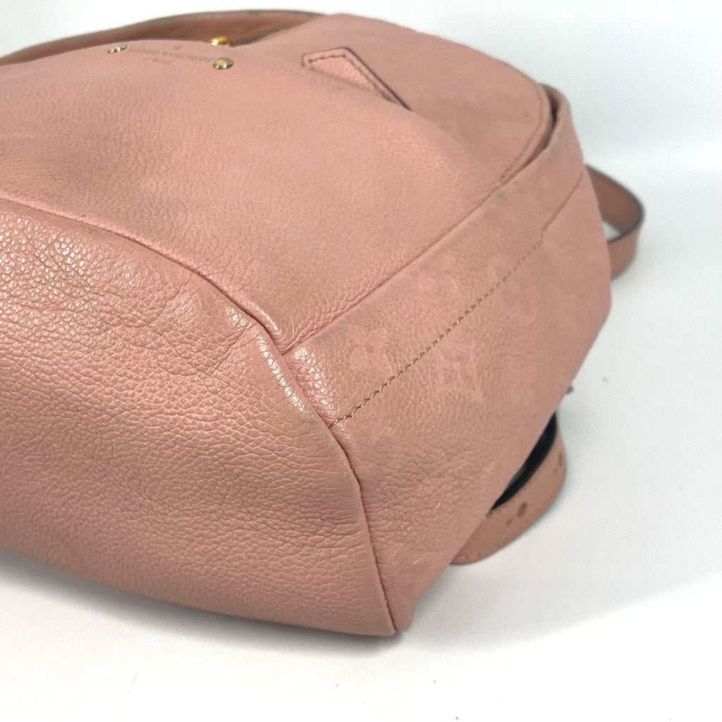 Louis Vuitton Galle Pink Monogram Empreinte Backpack