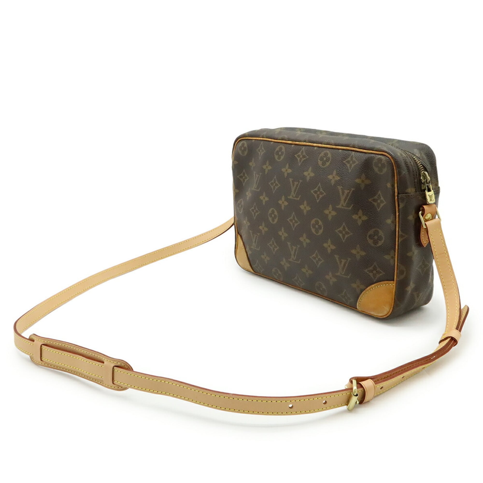 Louis Vuitton Black Brown Monogram Monogram Shoulder Bag