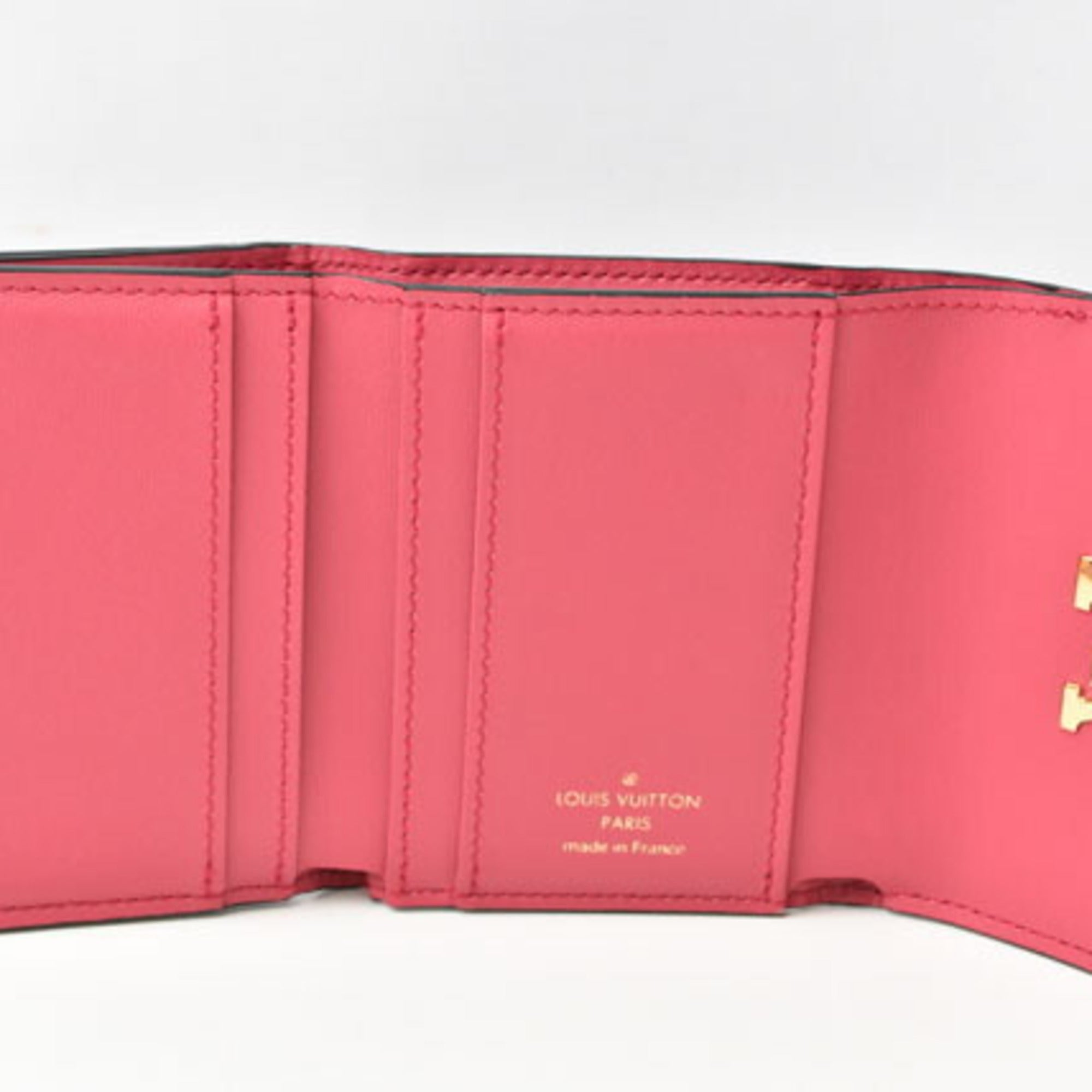 Louis Vuitton Taurillon Noir Leather Wallet (Tri-Fold)